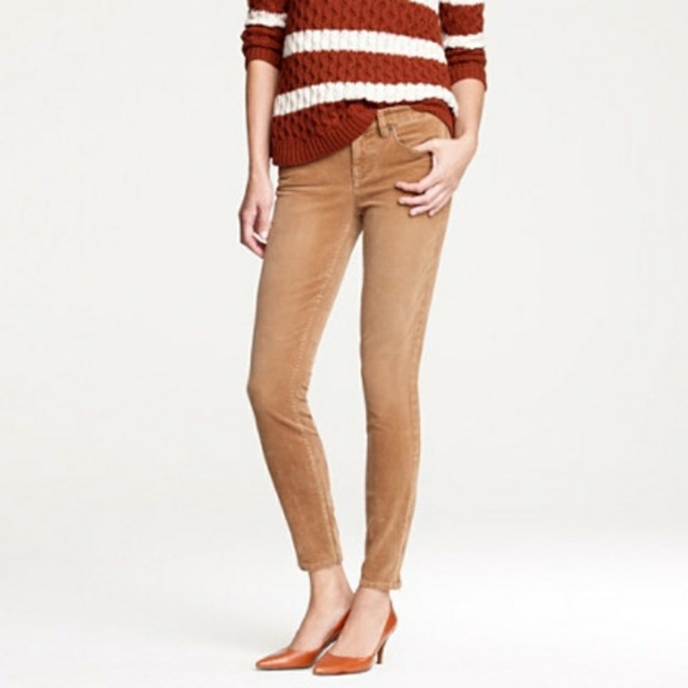 NEW J Crew Toothpick Corduroy Pants